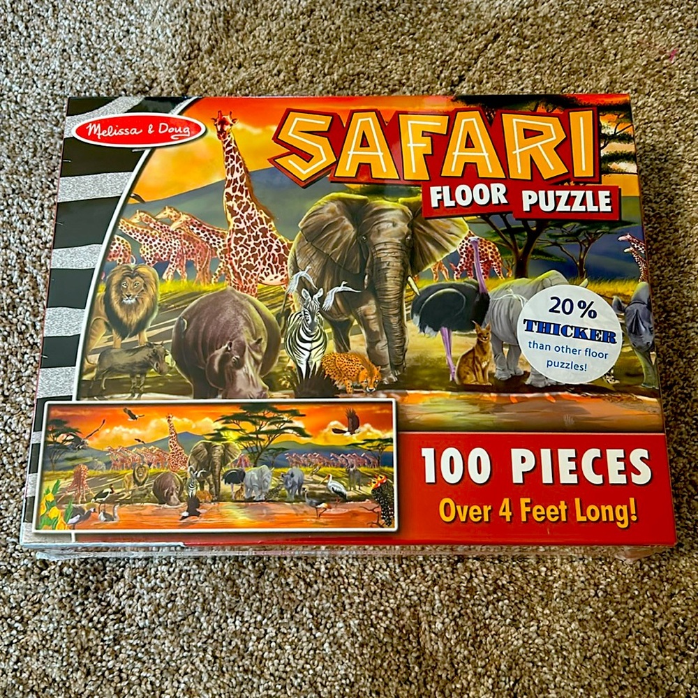 Melissa & Doug SAFARI Floor Puzzle